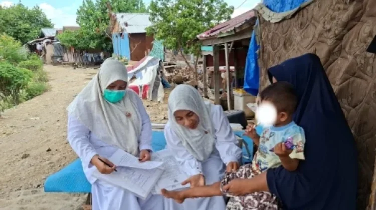Puskesmas Mon Geudong Lakukan Penyelidikan Epidemiologi Kasus Suspek Campak