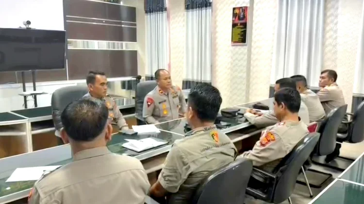 Wakapolres Beri Pembinaan kepada Calon Peserta PAG TA 2026