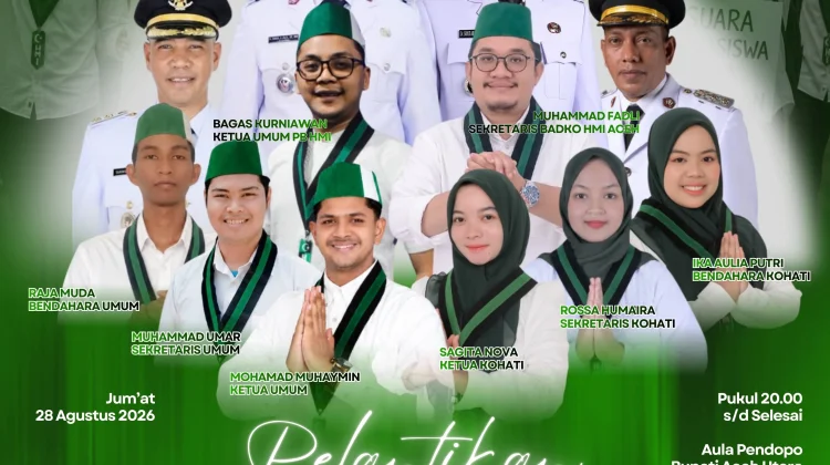 Mohamad Muhaymin Pimpin HMI Cabang Lhokseumawe–Aceh Utara, Kepengurusan 2026–2027