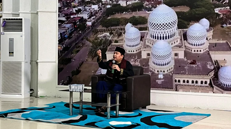 RRI Lhokseumawe Gelar Maulid, Jamaah Diajak Meneladani Akhlak Rasulullah
