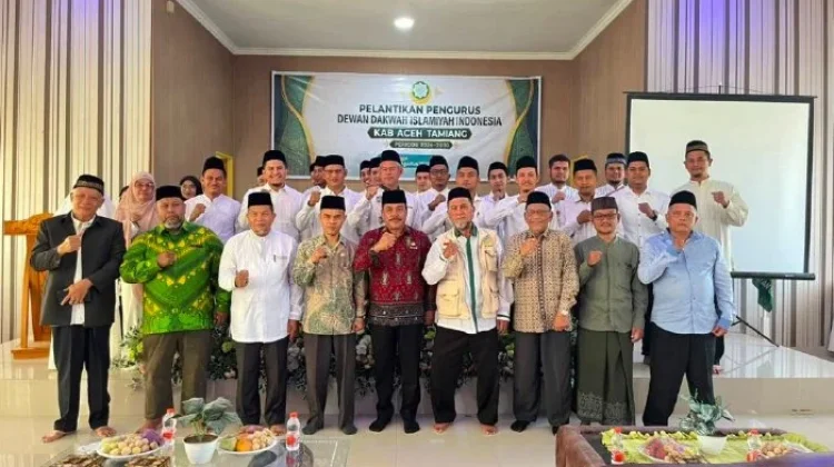 Pengurus Dewan Dakwah Islamiyah Indonesia (DDII) Aceh Tamiang 2026-2031, Dilantik