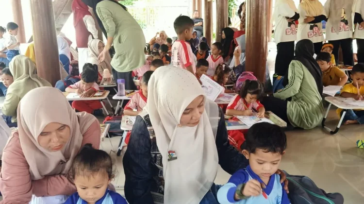 Gebyar Mewarnai Asah Kreativitas Anak Lhokseumawe