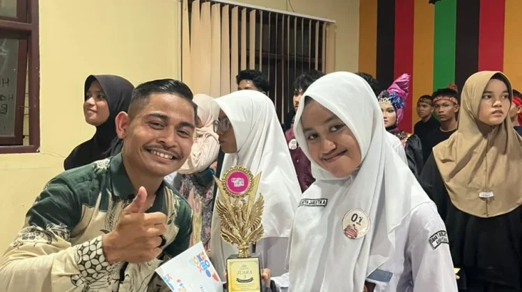 Keysha Janetta Raih Juara 3 Cerpen FLS3N Aceh Utara 2026