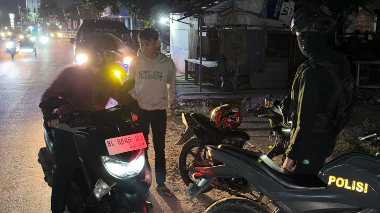 Team Star Reborn Polres Lhokseumawe Amankan Enam Sepeda Motor