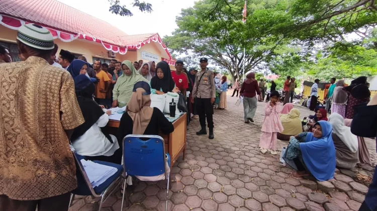 Polsubsektor Banda Baro Kawal Penyaluran Beras Bulog
