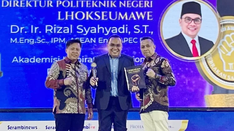 Rizal Syahyadi Raih Serambi Awards 2026 sebagai Akademisi Visioner