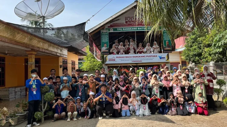 GIR-L Edukasi Puluhan Siswa di Rangkang Pustaka Aceh Utara
