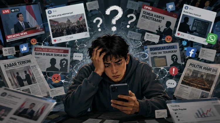 Informasi Politik Terlalu Banyak, Mengapa Masyarakat Justru Semakin Bingung?