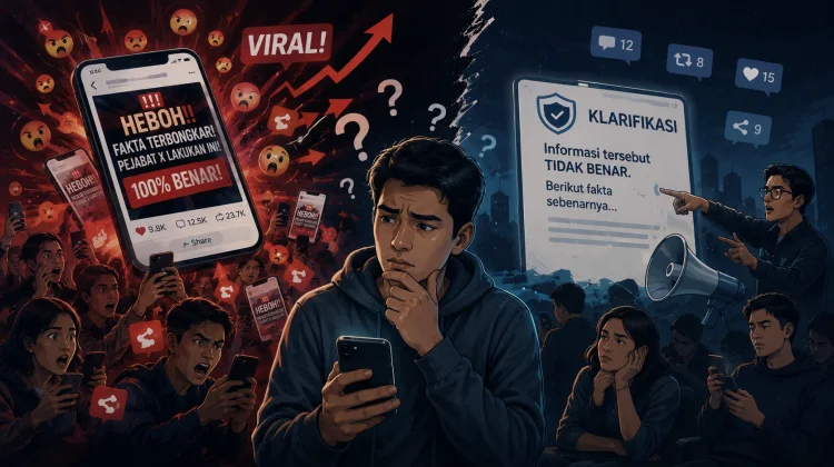 Mengapa Hoaks Politik Lebih Cepat Menyebar daripada Klarifikasinya?
