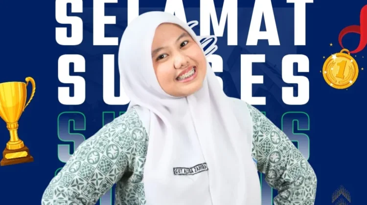 Cut Alisa Zahira Wakili Aceh Utara di AFS Mubadala 2026.