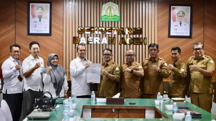 Plt. Sekda Aceh Ikuti Entry Meeting Bersama BPK RI