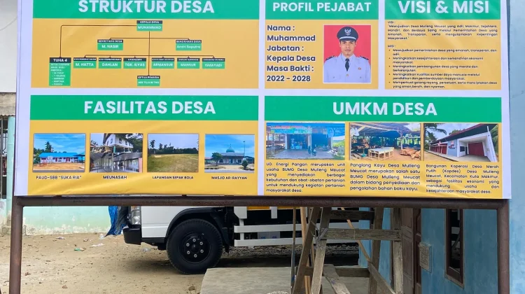 Mahasiswa KKN Unima Tinggalkan Jejak Pengabdian Profil Desa Mulieng Mecat
