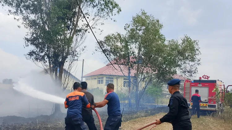 Kebakaran Lahan Melanda Alue Lim, Api Berhasil Dipadamkan