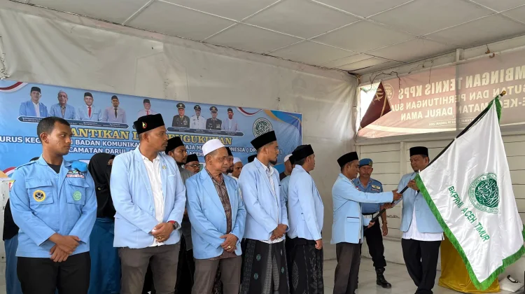 Pengurus BKPRMI Darul Aman Dilantik, Diminta Aktif Memakmurkan Masjid