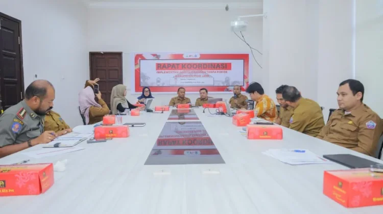 Wujudkan Masyarakat Sehat, Pidie Jaya Dorong Penerapan Kawasan tanpa Rokok