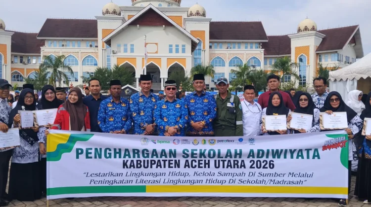 Madrasah Aceh Utara Raih Penghargaan pada Peringatan Hardikda ke-67
