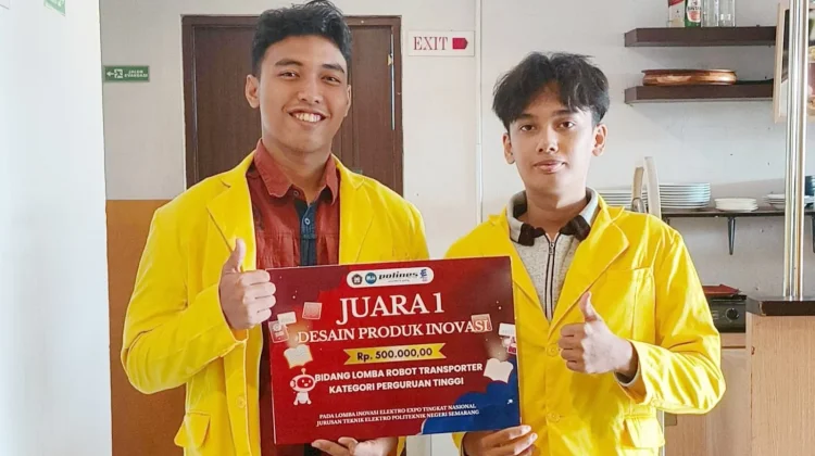 Tim Robot Cakra Donya PNL Juara 1 Elektro Expo Nasional 2026