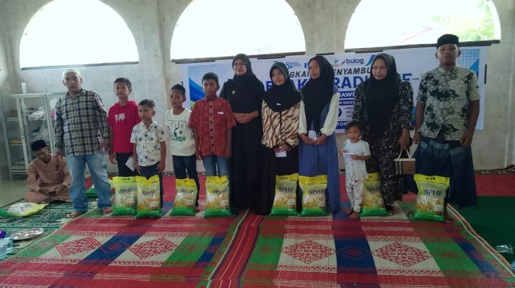 Rangkaian Harbak Radio ke 81, RRI Lhokseumawe Santuni Anak Yatim dan Piatu