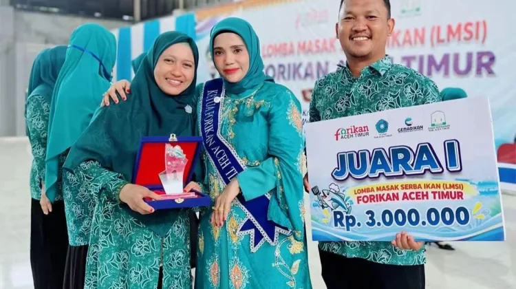 Julok Juara Lomba Masak Serba Ikan se-Aceh Timur