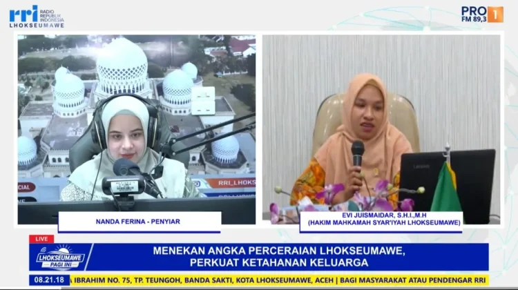 Angka Perceraian Lhokseumawe Meningkat, Ketahanan Keluarga Diprioritaskan