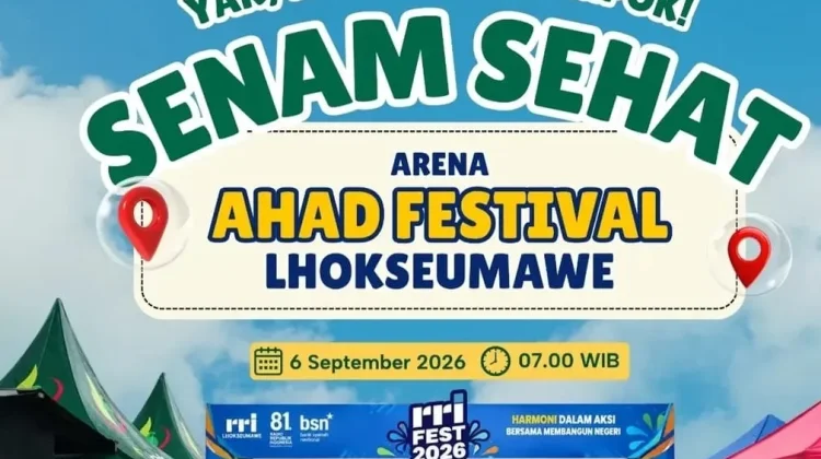 RRI Fest 2026 Siap Semarakkan Lhokseumawe