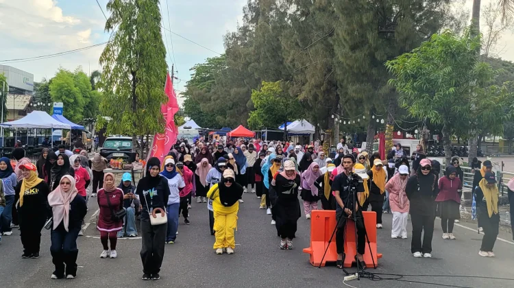 Semarak RRI Fest Lhokseumawe, Senam Pagi hingga Ratusan Doorprize