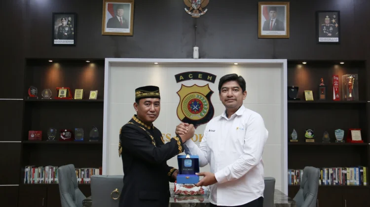 Kapolres Sambut Silaturahmi Manajer Baru PLN UP3 Lhokseumawe