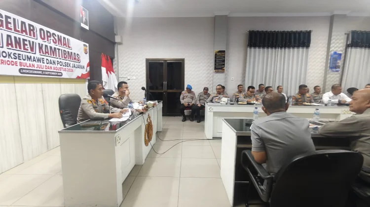 Evaluasi Kinerja Jajaran, Kapolres Ingatkan Kerawanan Pilchiksung