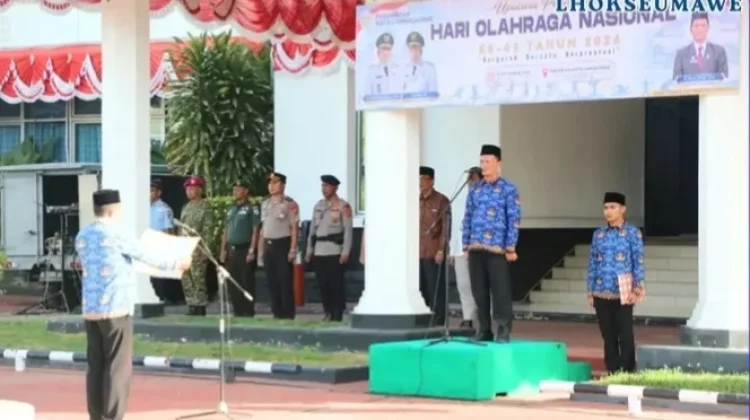 Sekdako Lhokseumawe Pimpin Upacara Peringatan HAORNAS ke-43