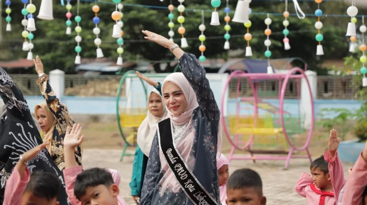 Bunda PAUD Lhokseumawe Ajak Perkuat Kebiasaan Sehat sejak Dini