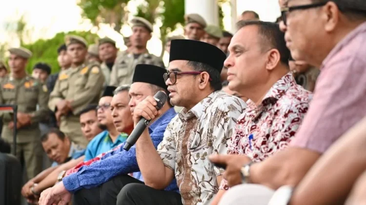 Terima Demo Mahasiswa, Plt Sekda Aceh: Kami Tidak Eksklusif, Komunikasi Terbuka
