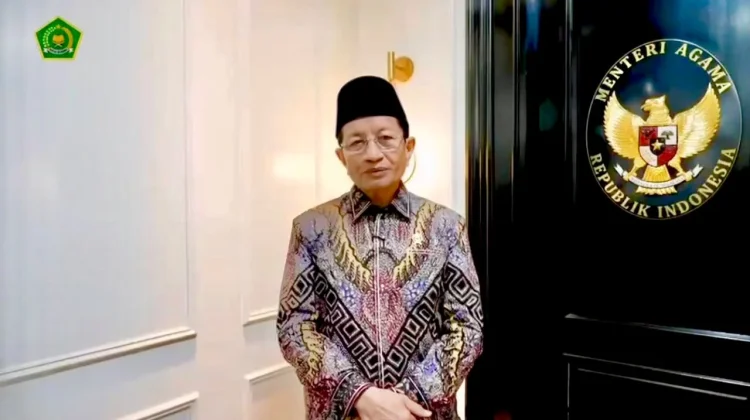 Mentri Agama RI Apresiasi Panggung Gembira Santri Misbahul Ulum