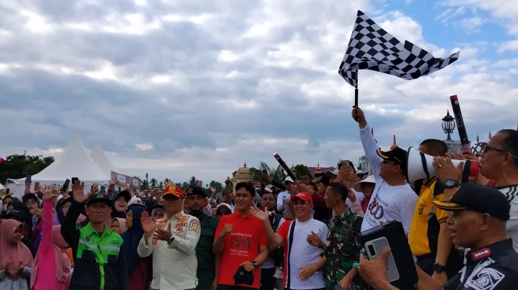 Ribuan Warga Meriahkan Jalan Santai 800 Tahun Samudera Pasai
