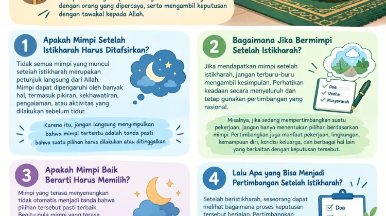 Tafsir Mimpi dari Shalat Istikharah