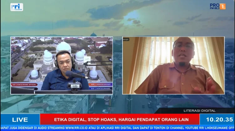 Etika Digital Stop Hoaks Hargai Pendapat Orang Lain di Media Sosial