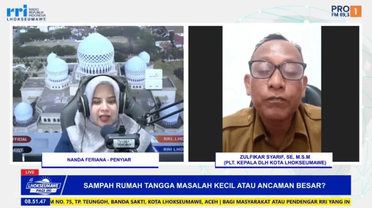 DLHK Lhokseumawe Ajak Warga Memilah Sampah Rumah Tangga