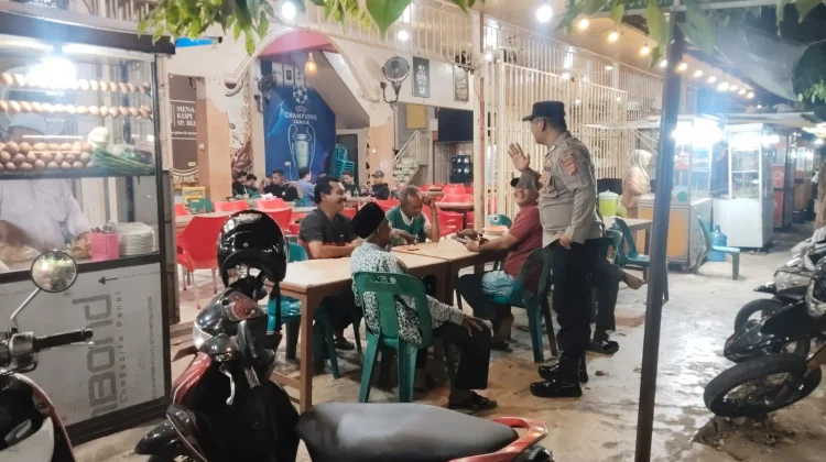 Cegah Guantibmas, Personel Polsek Muara Dua Sambangi Sejumlah Kawasan