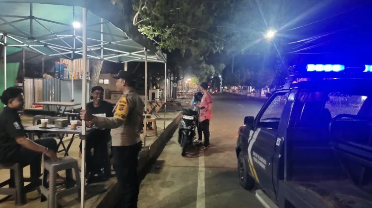 Patroli Malam Cegah Gangguan Kamtibmas di Banda Sakti