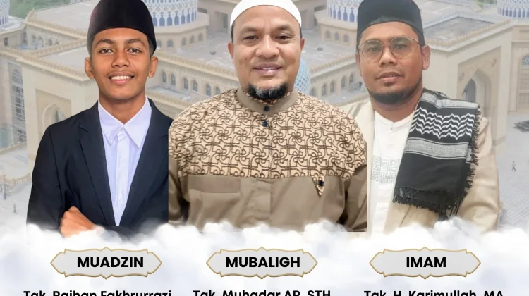 SMS Minggu Besok di Masjid Al Mabrur Meunasah Mesjid