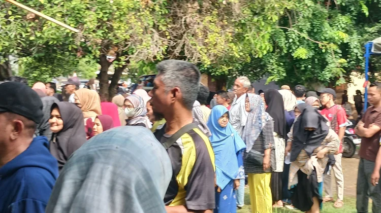 Sebanyak 2.045 Pemilih Gunakan Hak Suara pada Pilkicung di Desa Simpang Empat