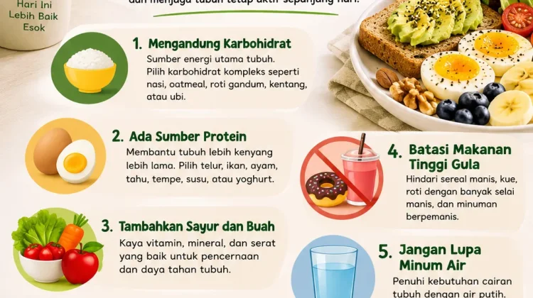 Sarapan yang Baik untuk Kesehatan Itu Seperti Apa?