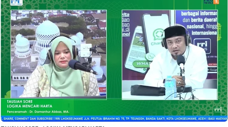 Tausiyah Sore: Pelajaran Berharga Tentang Logika Mencari Harta