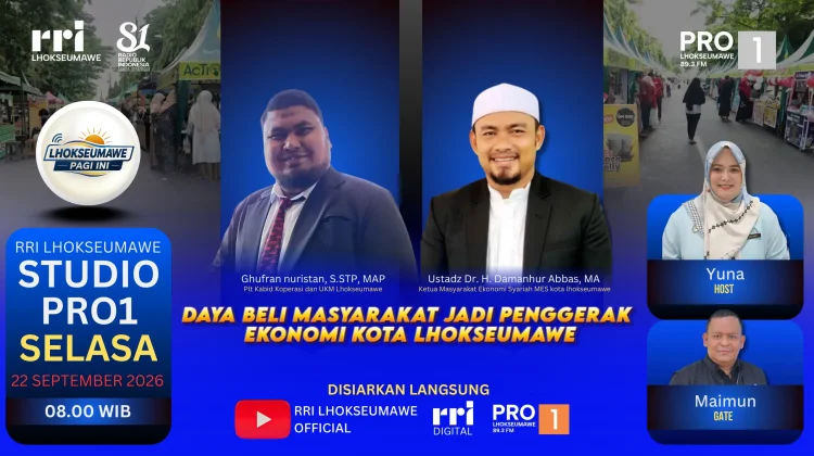 Ekonomi Lhokseumawe Bertumpu pada Daya Beli Masyarakat