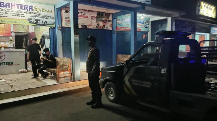 Patroli Sasar Terminal Jalan Pase Antisipasi Gangguan Kamtibmas