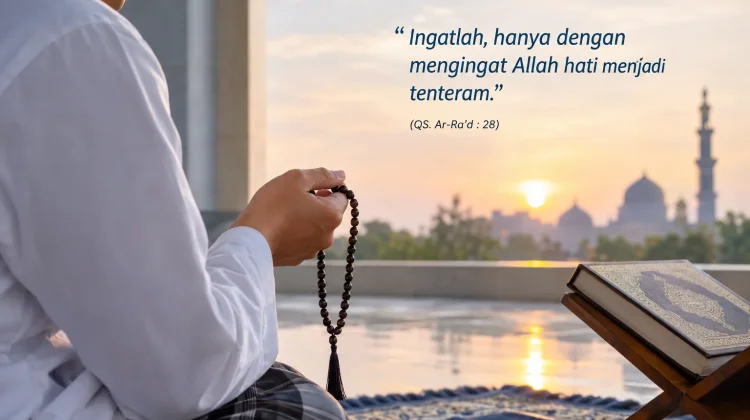 Menenangkan Hati dengan Zikir, ketika Dunia Terasa Semakin Sibuk