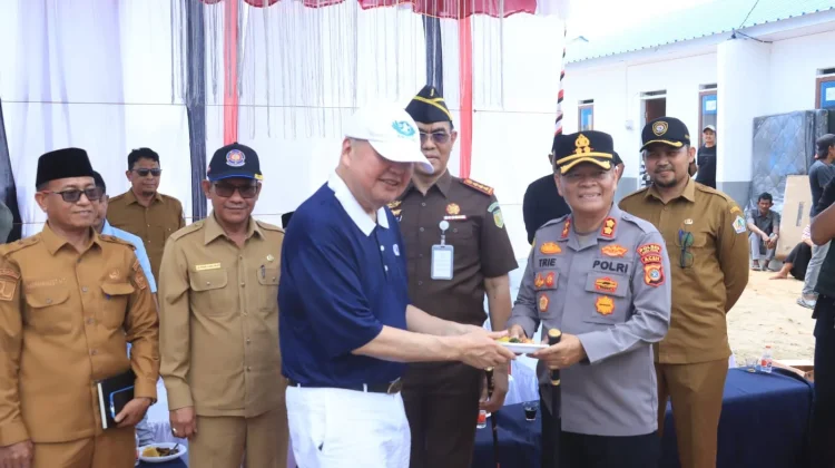 Sebanyak 80 Hunian untuk Warga Terdampak Banjir Aceh Utara Resmi Diserahkan