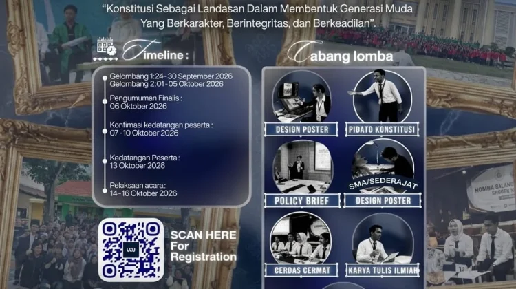 Unimal Buka Pendaftaran Constitutional Week IV 2026