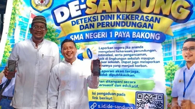 De-Sandung Jadi Kanal Deteksi Dini Kekerasan dan Perundungan di Paya Bakong