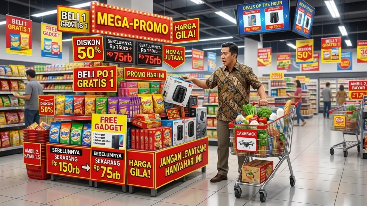 Bagaimana Promo Membuat Kita Membeli Barang yang Tidak Direncanakan?