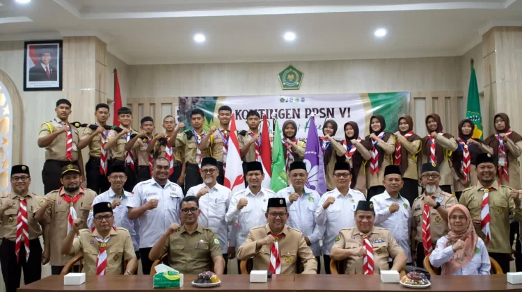 Kontingen Aceh Ikuti Perkemahan Pramuka Santri Nasional (PPSN) VI 2026 di Malang